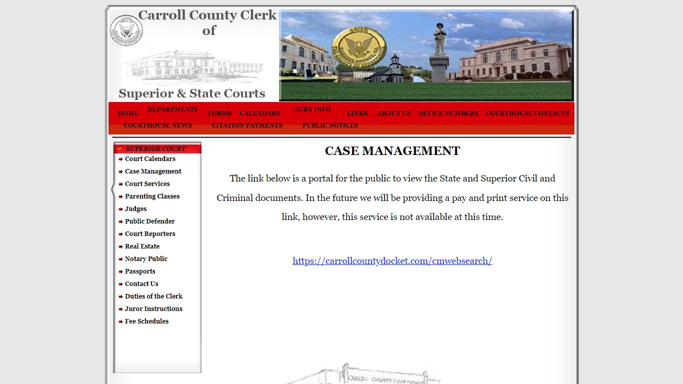 Georgia Superior Court Clerks - Case Management